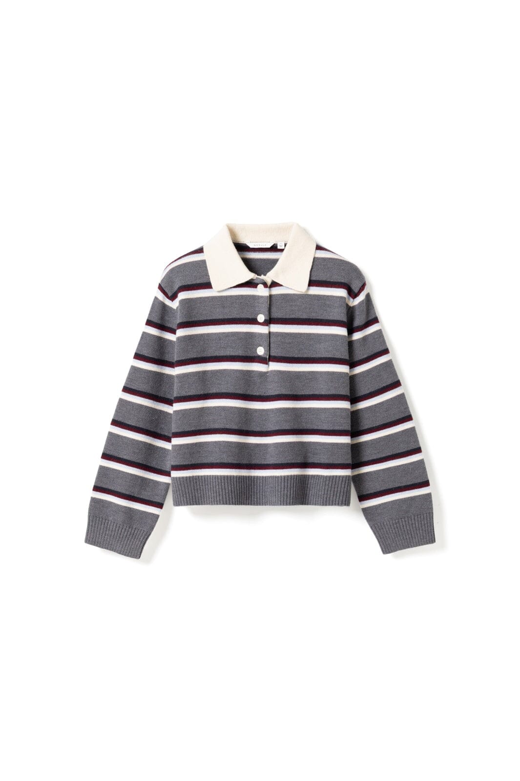 Noella - N-Merryll Knit 16070001 - 1533 - Delissa Grey Stripe