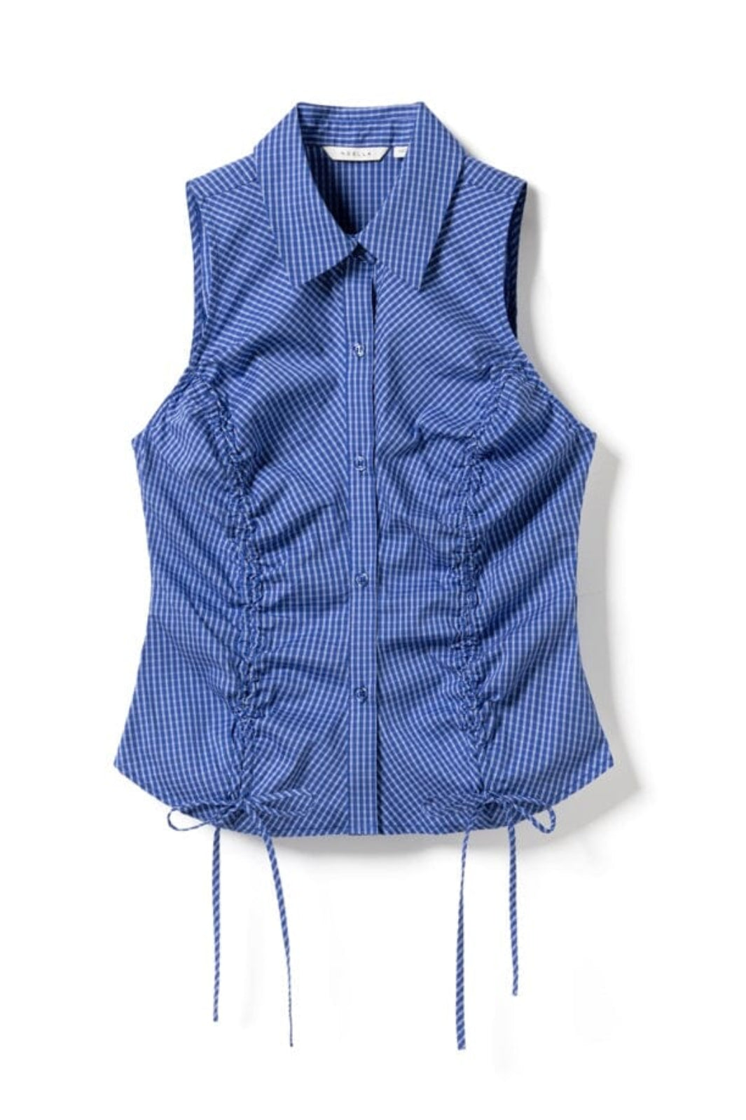 Noella - N-Micaiah Blouse 15590001 - 1458 - Davy Blue Check