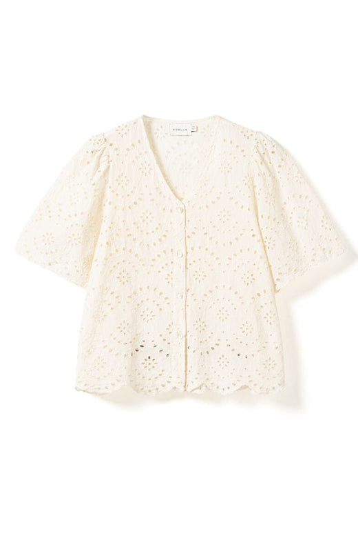 Noella - N-Mika Blouse 15760002 - 974 - Ivory