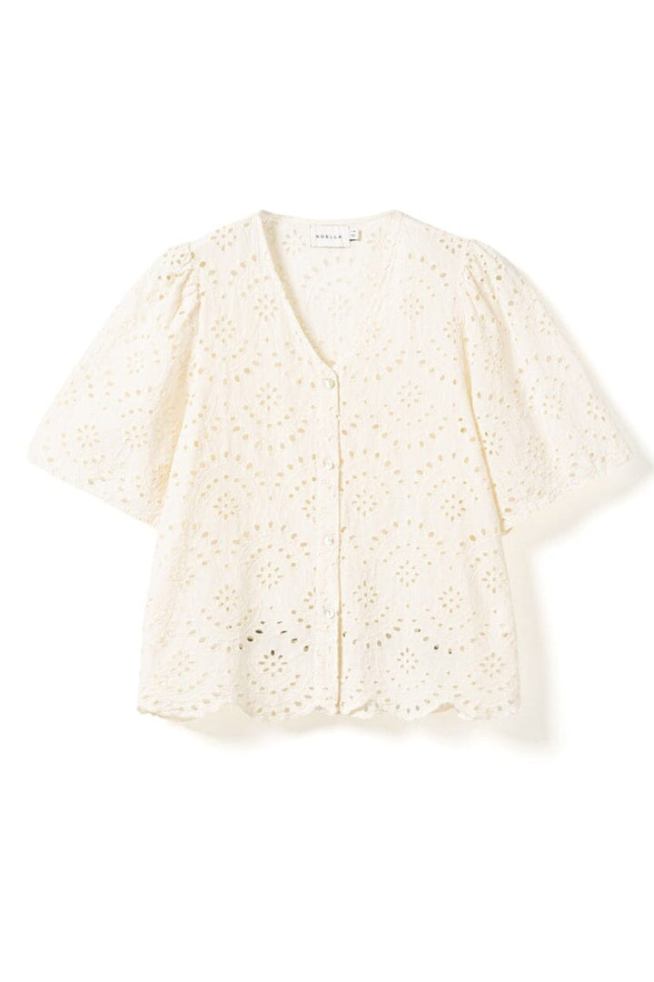 Noella - N-Mika Blouse 15760002 - 974 - Ivory