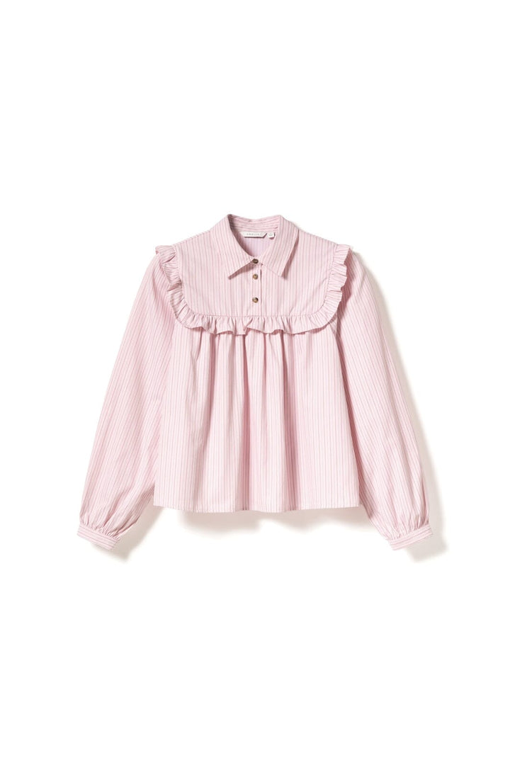 Noella - N-Mikayla Blouse 15360001 - 1440 - Donnie Blush Stripe