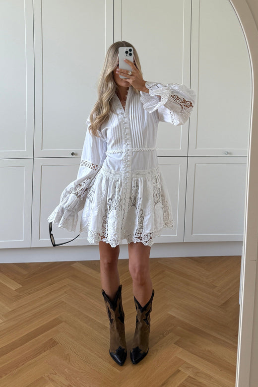 Noella - N-Milana Dress 13820004 - 028 - White Kjoler 