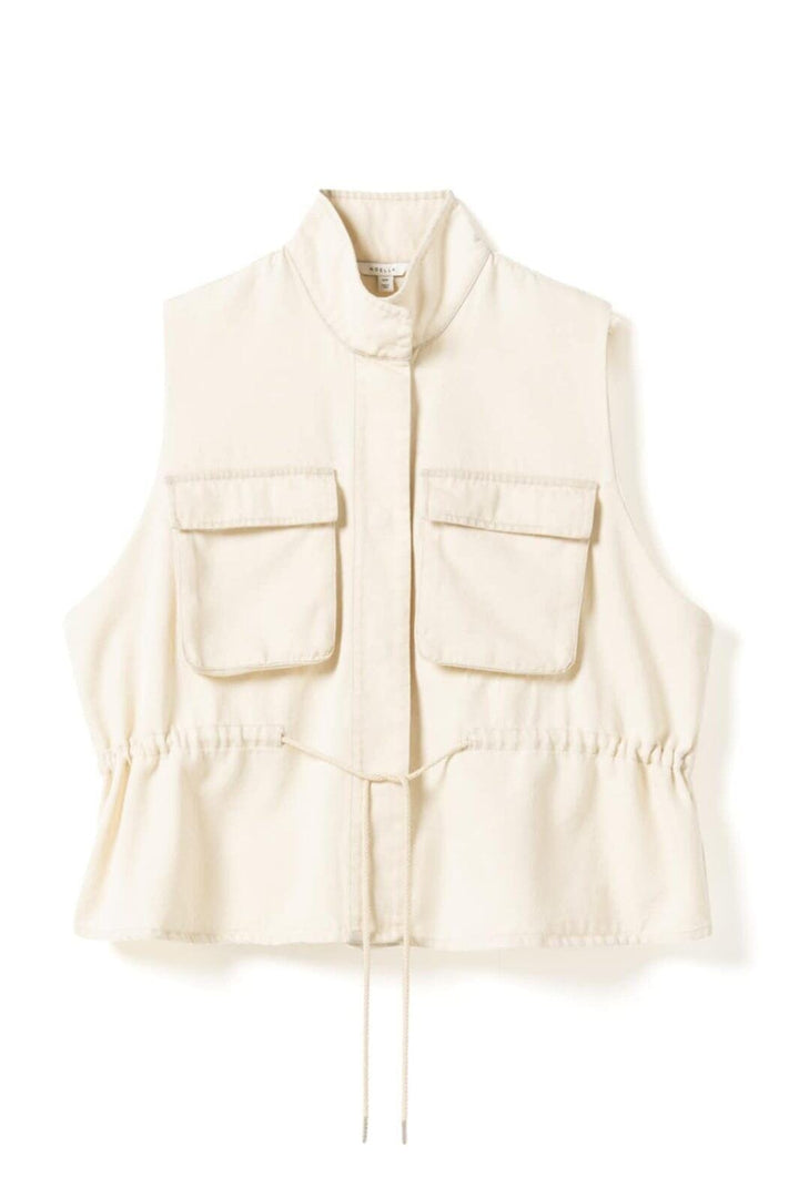 Noella - N-Mireya Vest 15570001 - 1457 - Washed Ivory Jakker 