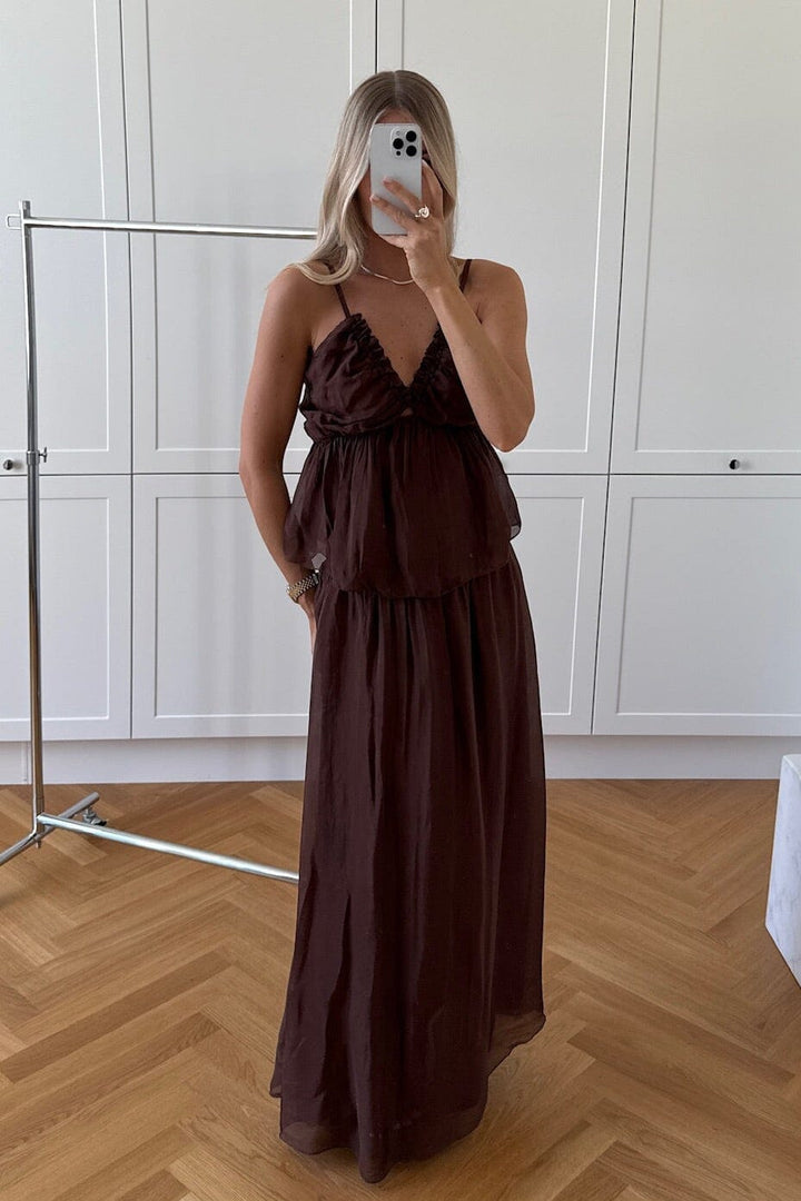 Noella - N-Moira Top 15650003 - 674 - Chocolate Toppe 