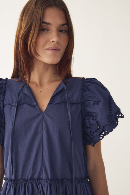 Noella - N-Monica Dress 15070001 - 1004 - Dusty Blue