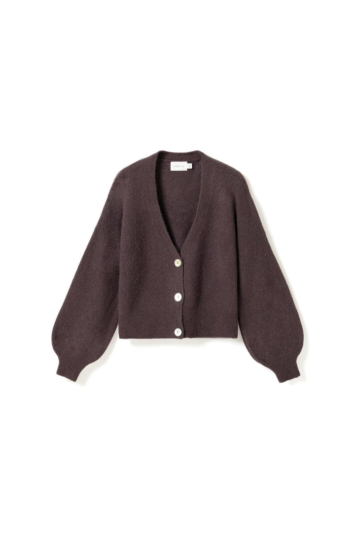 Noella - N-Morene Knit Cardigan 16690002 - 674 - Chocolate