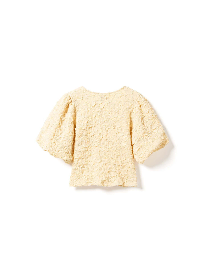 Noella - N-Mykah Top 15510001 - 1417 - Butter Yellow Bluser 