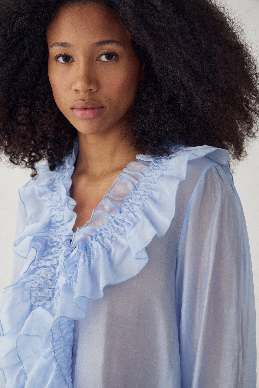 Noella - N-Myrtia Blouse 14450004 - 975 - Air Blue Bluser 