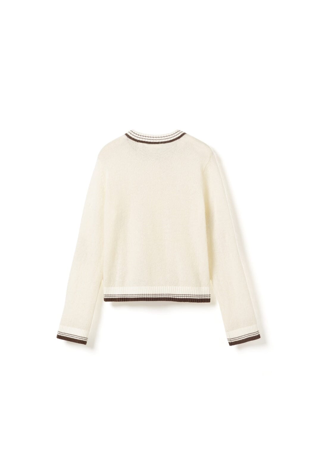 Noella - N-Nattie Knit Cardigan 16400003 - 1502 - Ivory Brown
