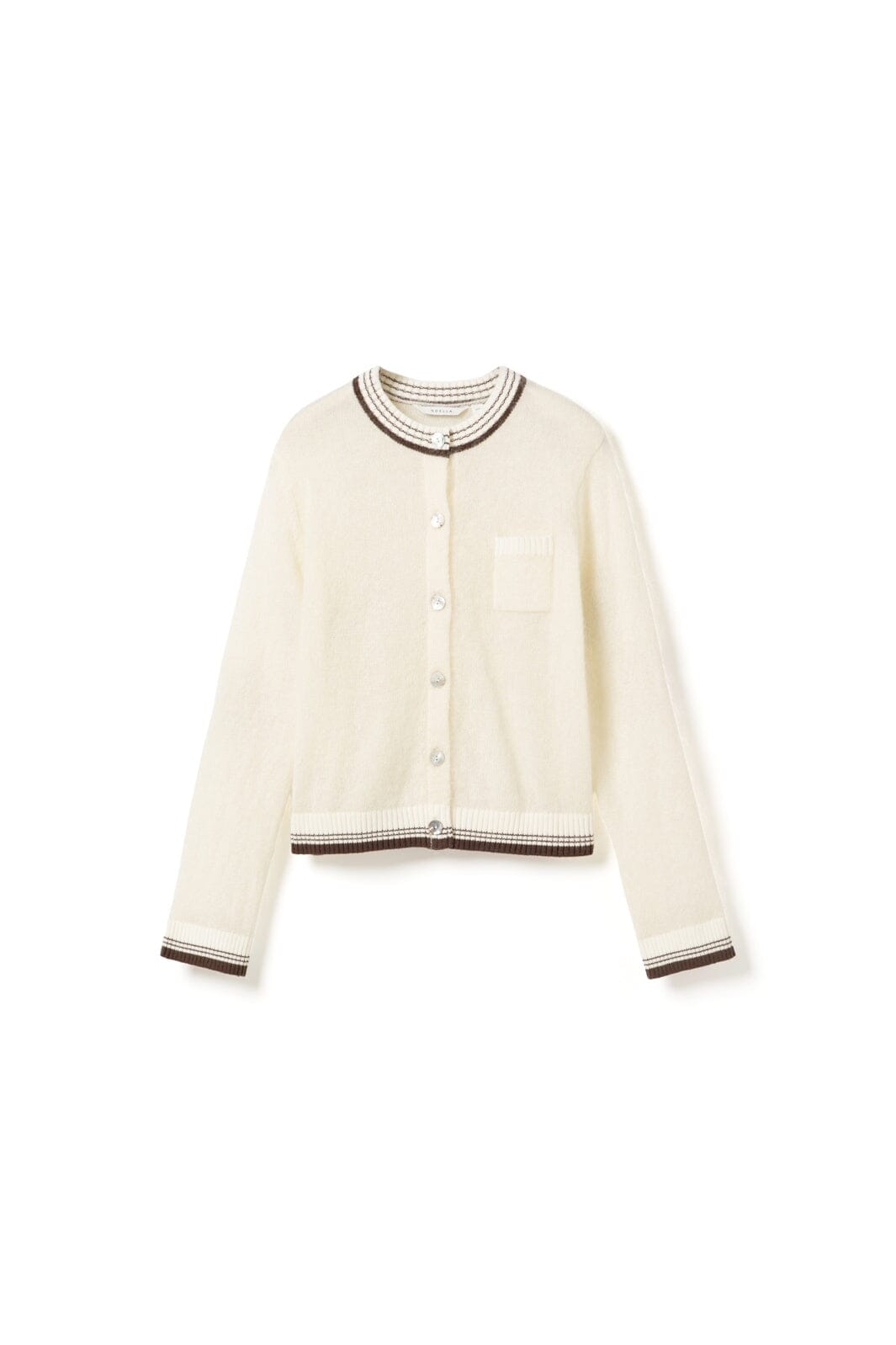 Noella - N-Nattie Knit Cardigan 16400003 - 1502 - Ivory Brown