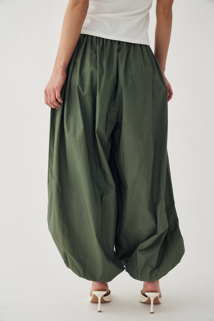 Noella - N-Nerine Pants 16610001 - 1468 - Green Leaf Bukser 