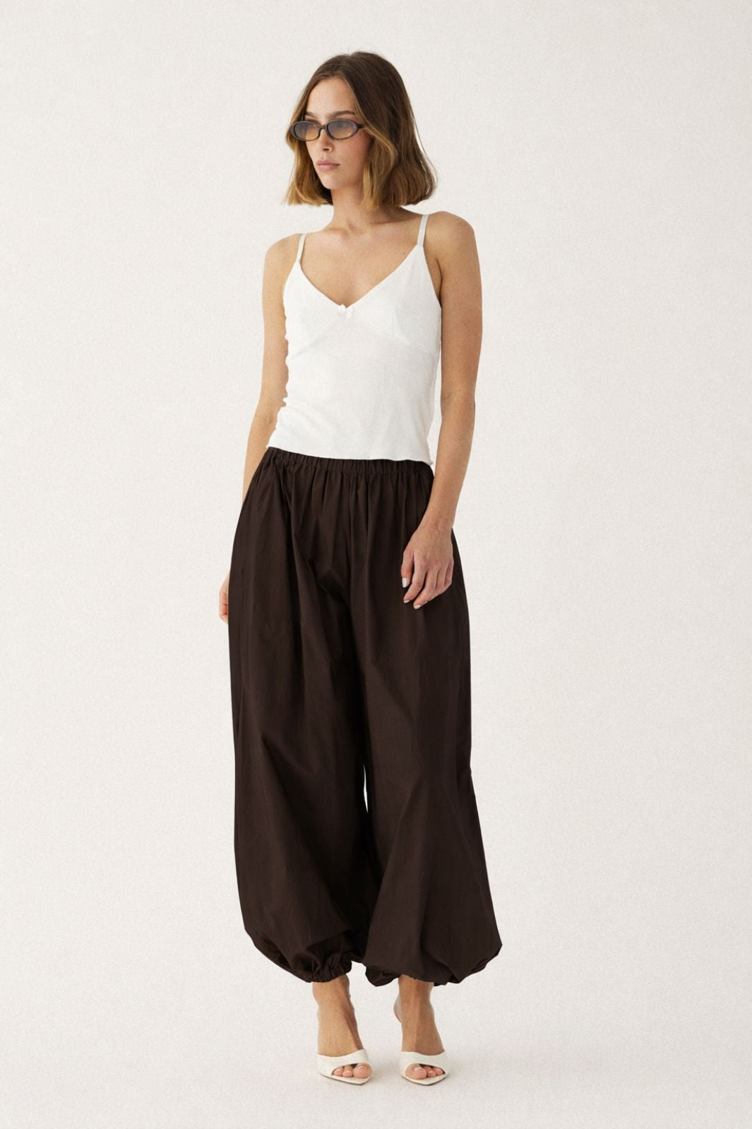 Noella - N-Nerine Pants 16610001 - 674 - Chocolate Bukser 