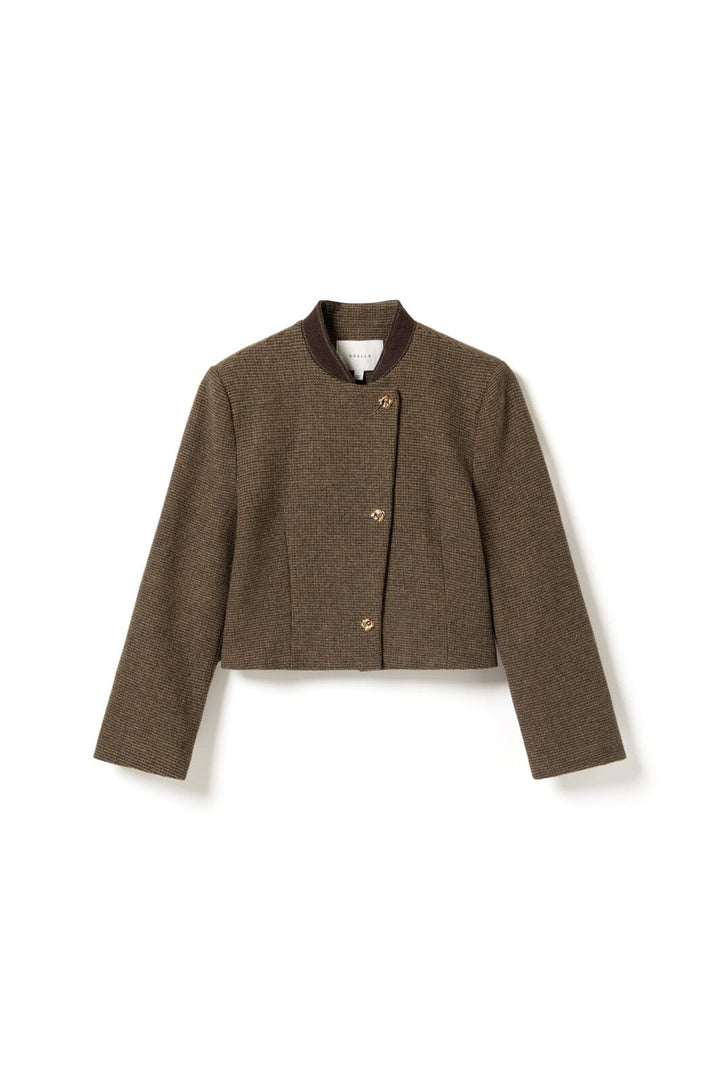 Noella - N-Nox Blazer 17240001 - 449 - Evalina Brown Check