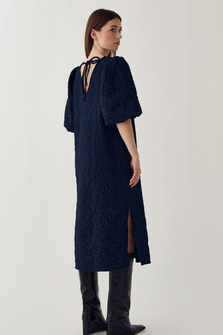 Noella - N-Pastis Long Dress 14840001 - 1213 - Navy Blue Kjoler 