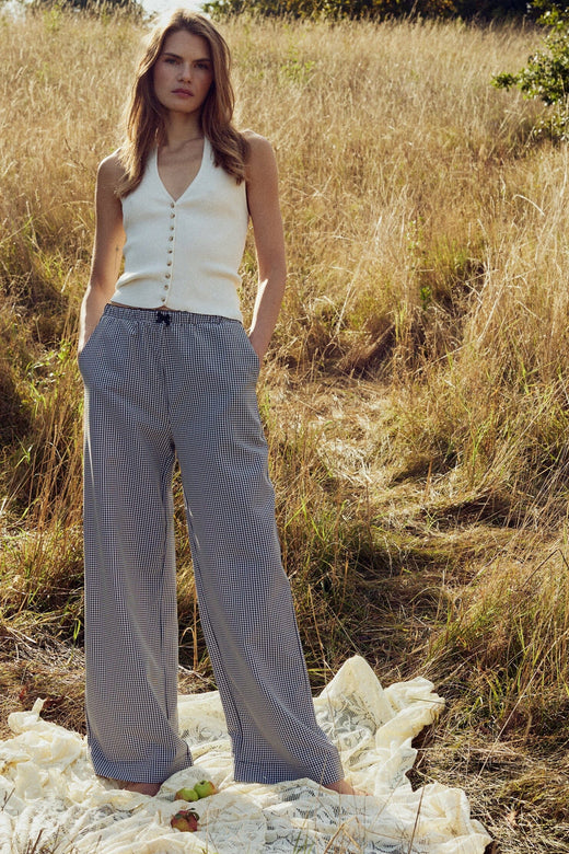 Noella - N-Samira Pants 15840003 - 1462 - Darlyn Black Check Bukser 