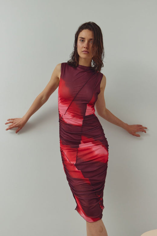 Noella - N-Sutton Dress 15350002 - 1439 - Divinity Print Kjoler 