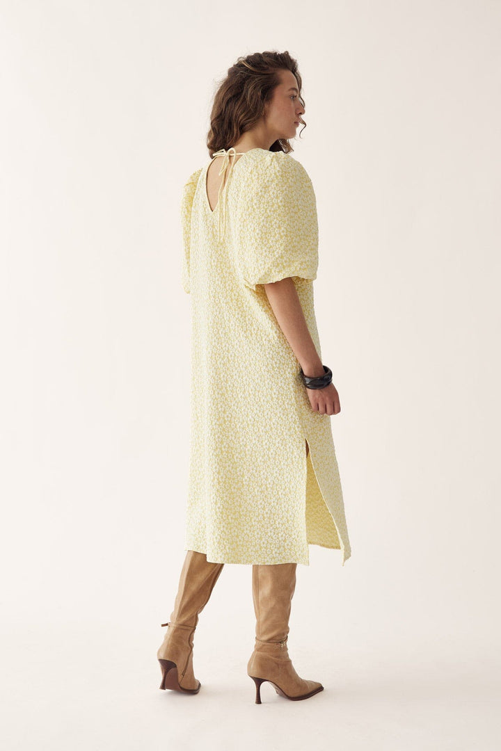 Noella - Reno Pastis Long Dress 11610005 - 990 - Buttercup Yellow Kjoler 