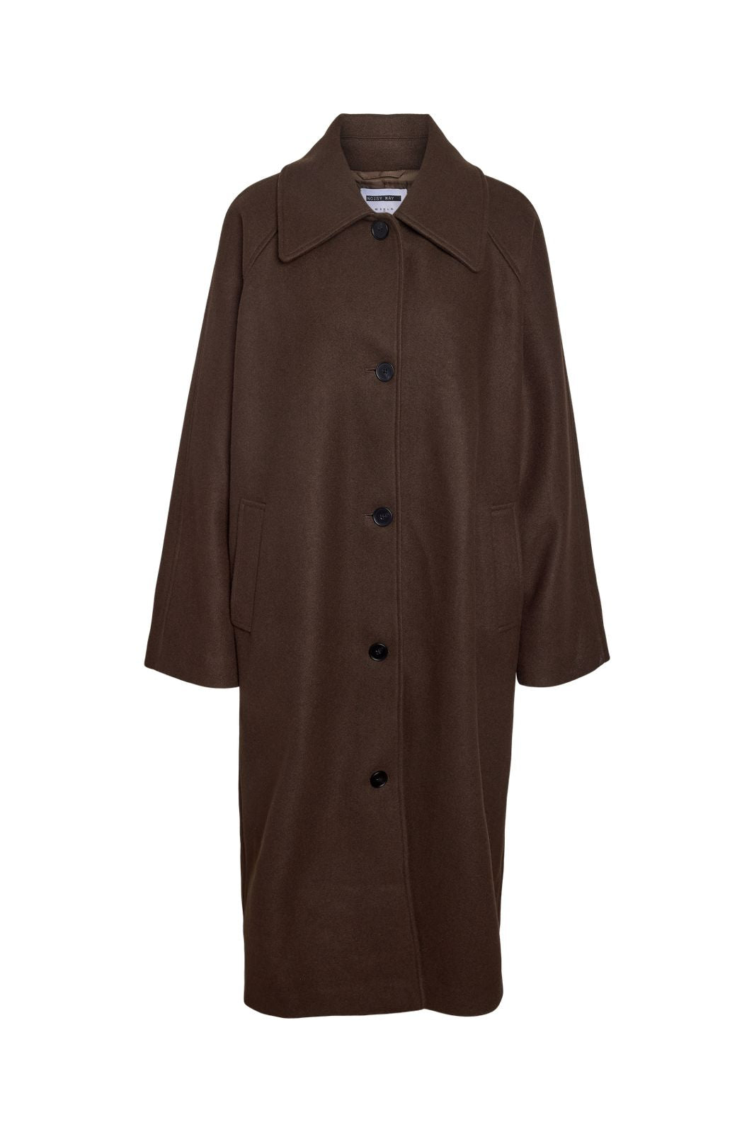 Noisy May - Nmalicia Carcoat - 5024118 Chocolate Brown Melange