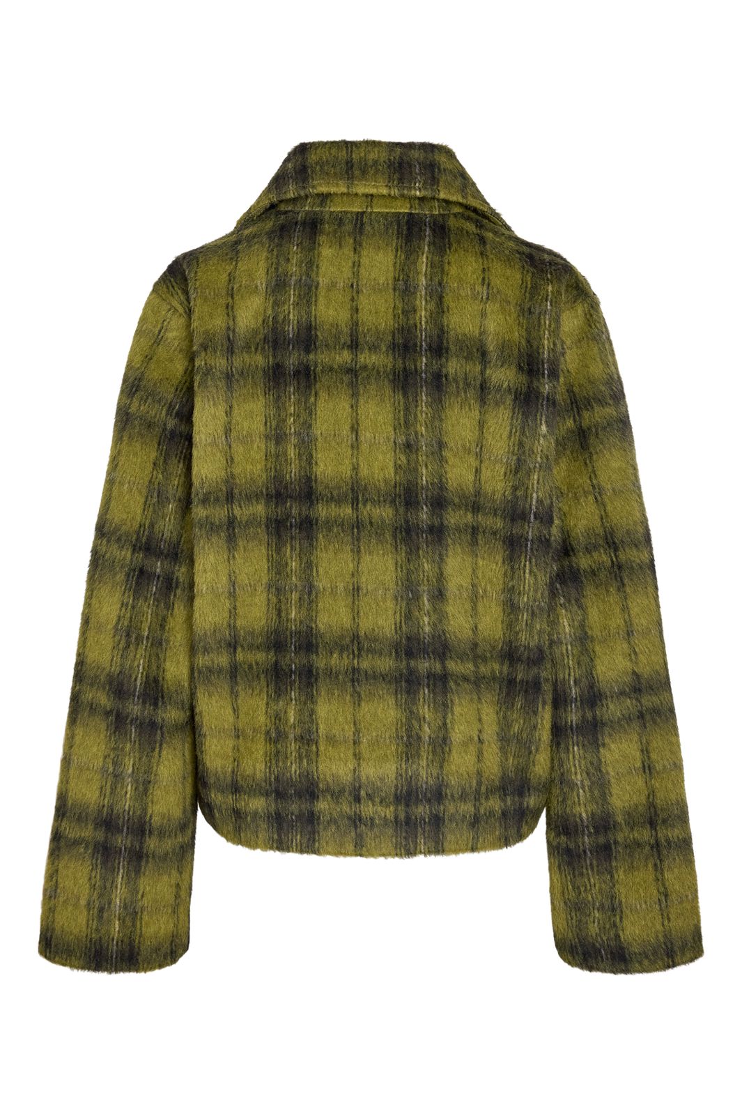 Noisy May - Nmchristina Check Jacket - 5096018 Avocado Checks