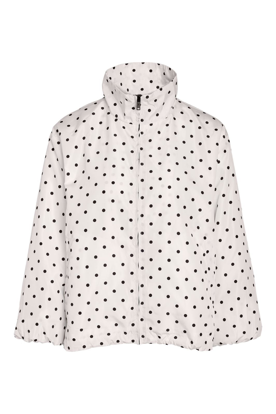 Noisy May - Nmessa Dot L/S Jacket - 5230693 Bright White Black Dots