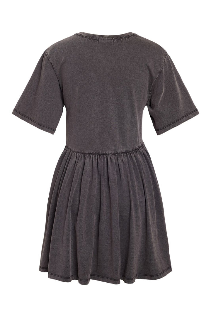 Précommande - Noisy May - Nmfilipa S/S Washed Short Dress - 4907643 Black Wash