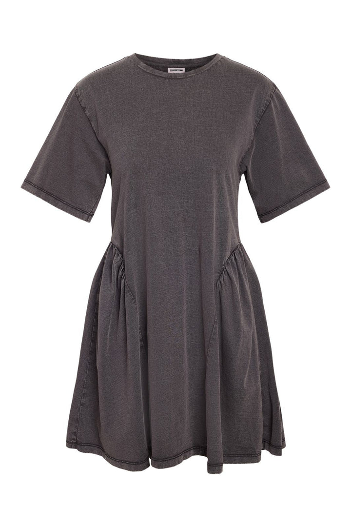 Précommande - Noisy May - Nmfilipa S/S Washed Short Dress - 4907643 Black Wash