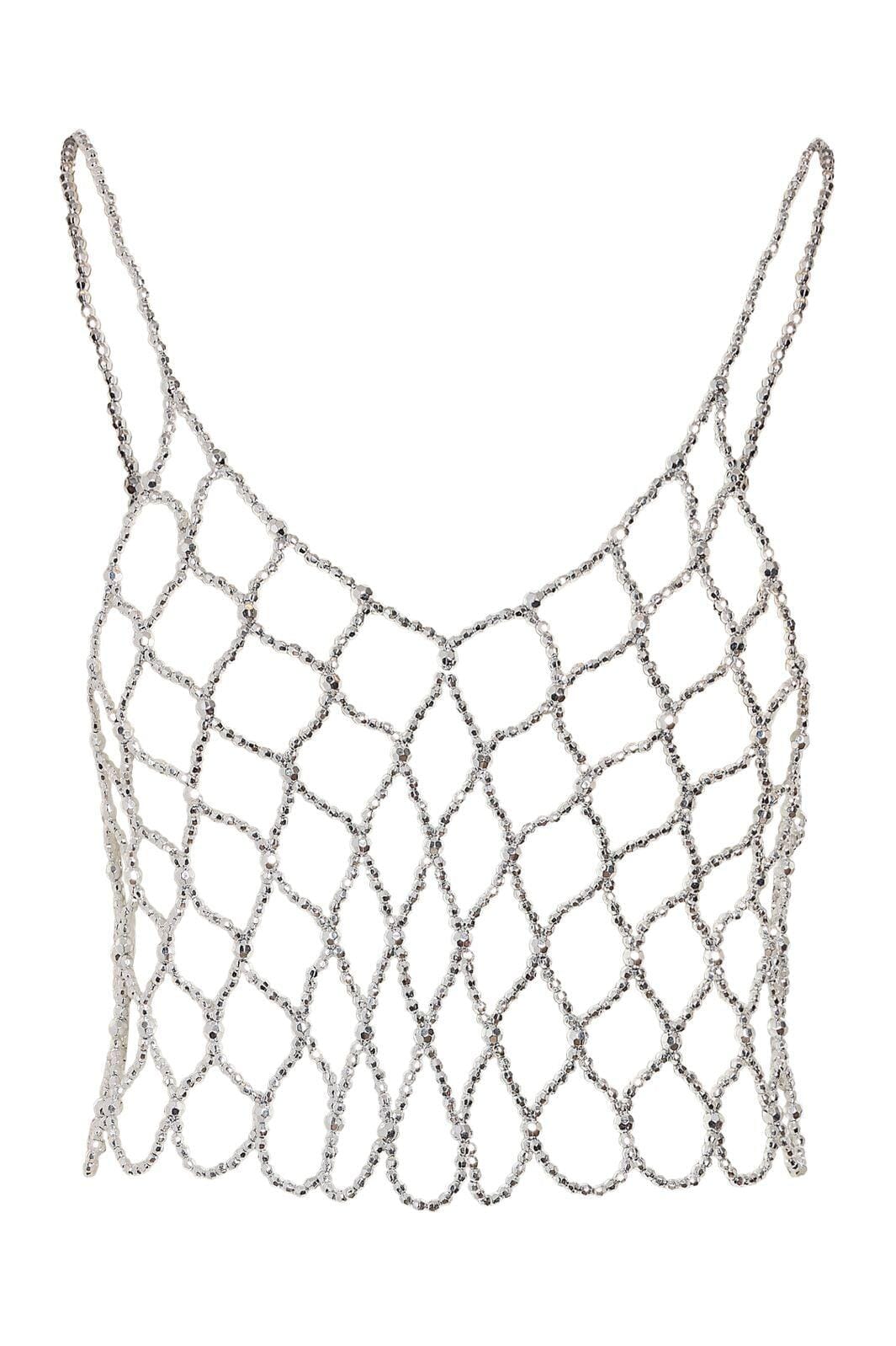 Noisy May - Nmmessy S/L Bead Top - 4855606 Silver Toppe 