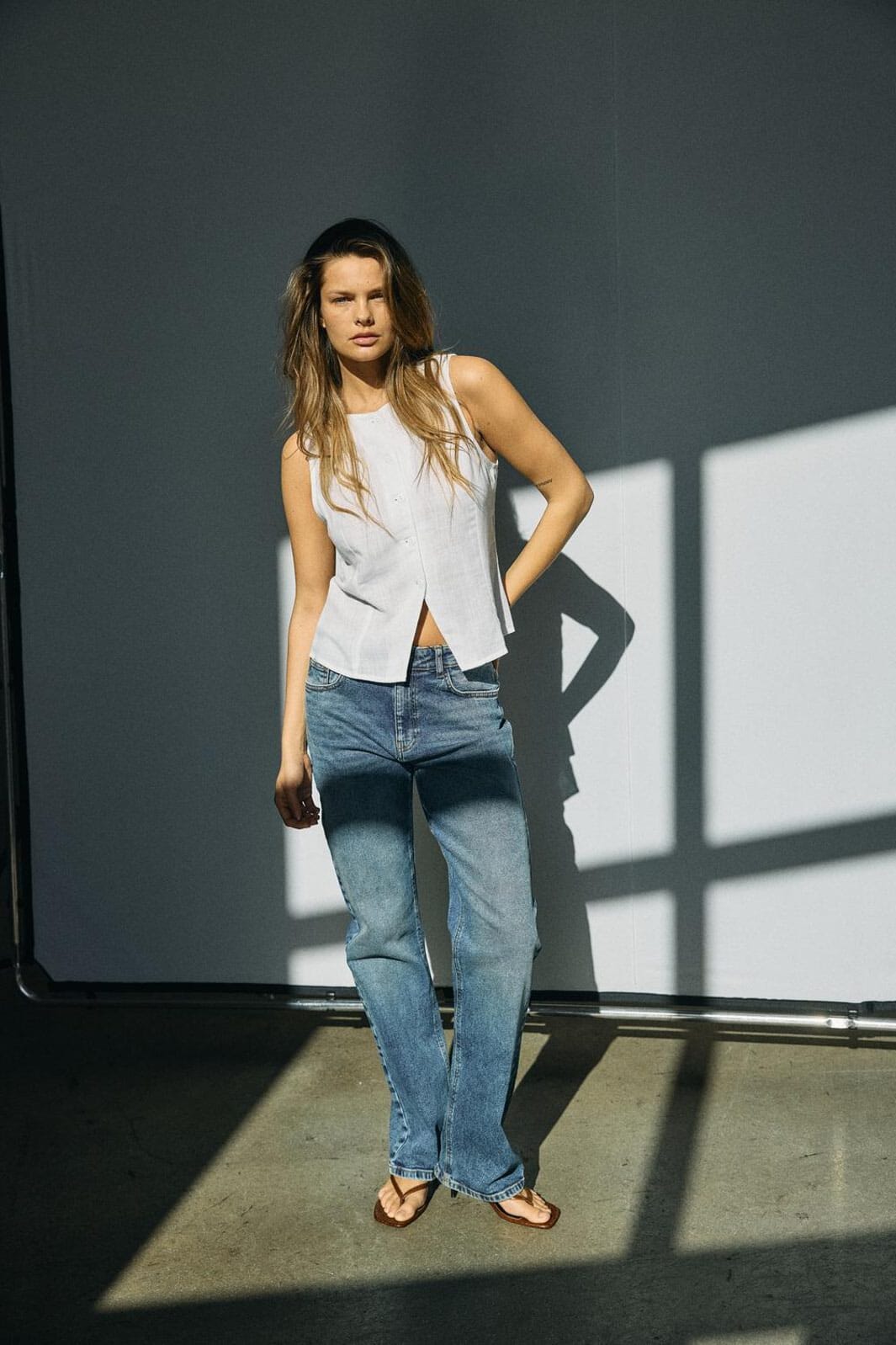 Noisy May - Nmmonica Straight Jean Az221Db - 4920806 Dark Blue Denim