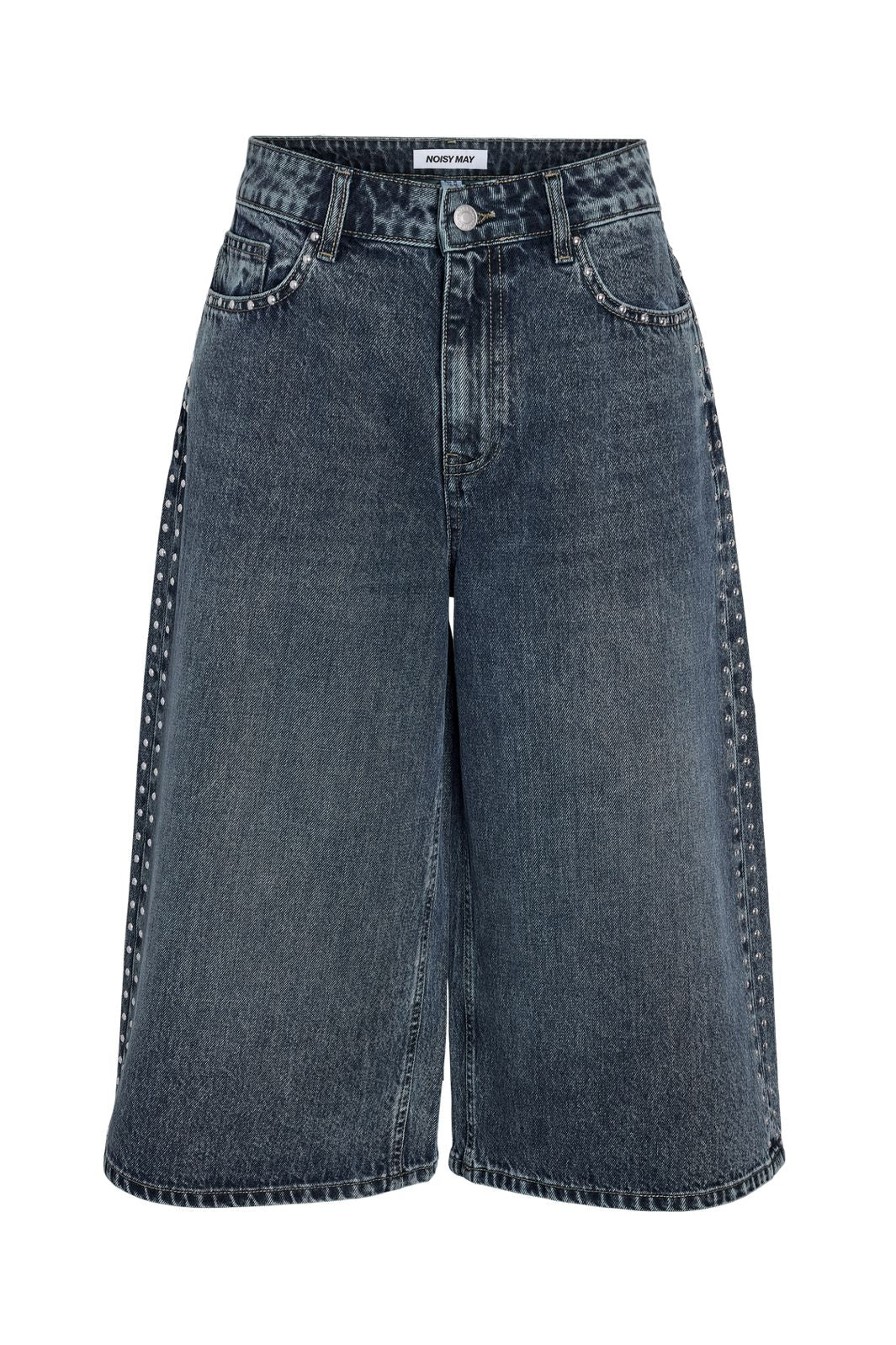 Noisy May - Nmoreon Windie Stud Jorts Az480Mb - 5126662 Medium Blue Denim Az480Mb