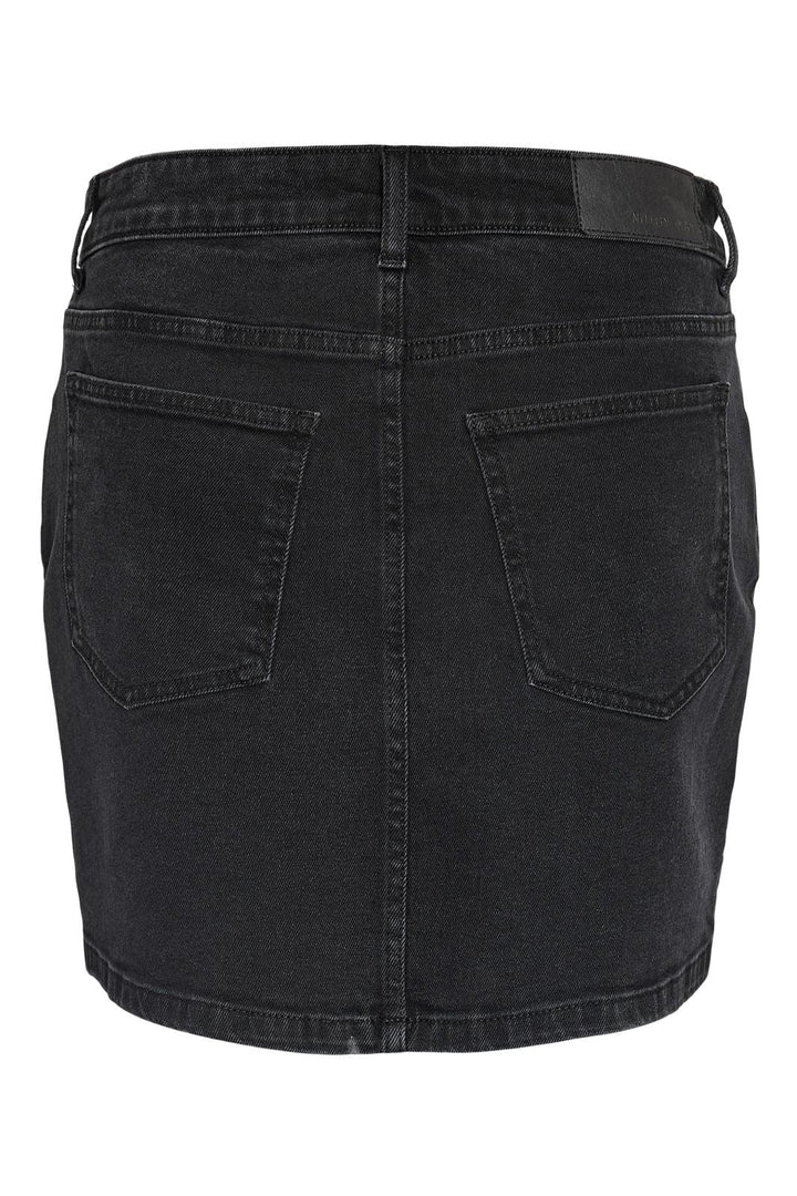 Noisy May - Nmyolanda Skirt Black Fwd Box - 4996859 Black Denim