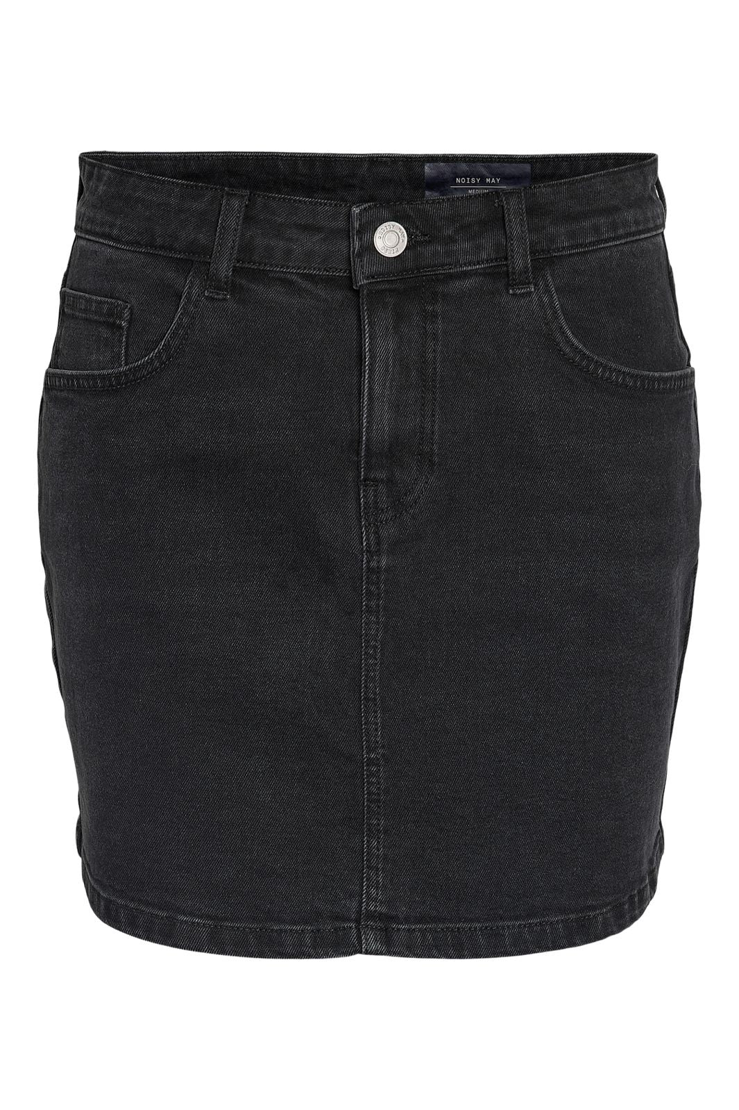Noisy May - Nmyolanda Skirt Black Fwd Box - 4996859 Black Denim