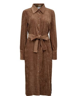 Nümph - Nucelise Shirt Dress 707326572200 - Deep Taupe