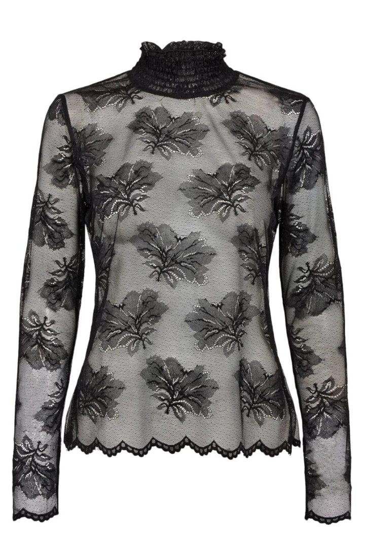 Nümph - Nucleo Ls Blouse 707576 - Caviar Bluser 