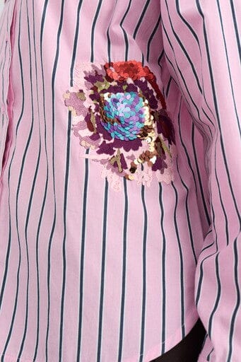 Nümph - Nuelfa Oversize Shirt 707468 - Bonbon Skjorter 