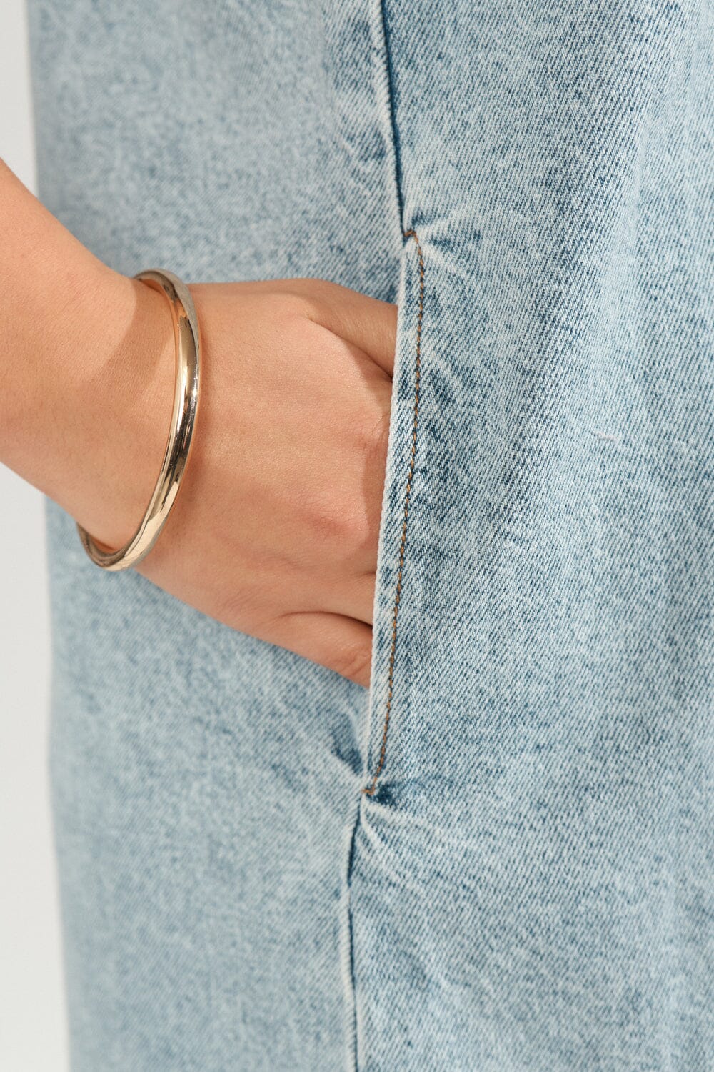 Nümph - Nuirina Dress 707030 - Light B. Stonewash Denim Kjoler 