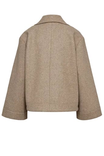 NüMph - Nukimma Short Jacket 706895 - Sesame Melange Jakker 