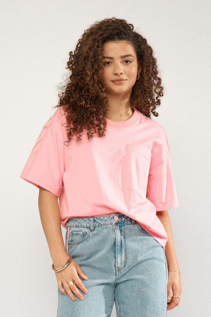 Nümph - Nulacena T-shirt 706791 - Prism Pink T-shirts 