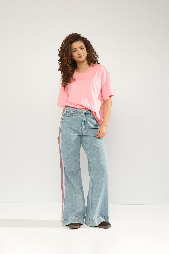 Nümph - Nulacena T-shirt 706791 - Prism Pink T-shirts 