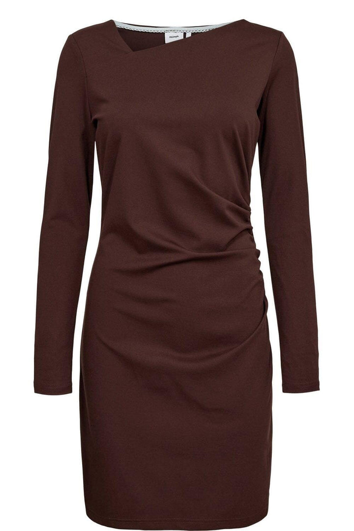 Nümph - Numelba Jersey Dress 707601 - Chocolate Plum Kjoler 