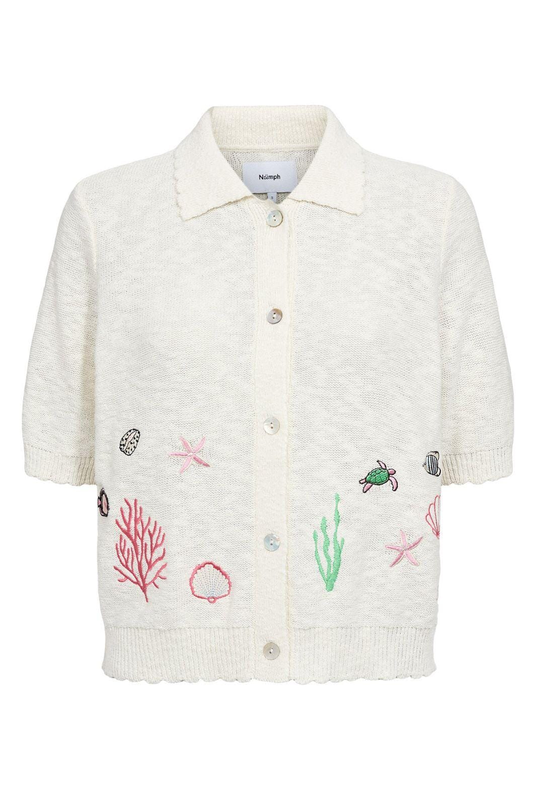 Nümph - Nuseanna Cardigan 706782 - Cloud Dancer Cardigans 