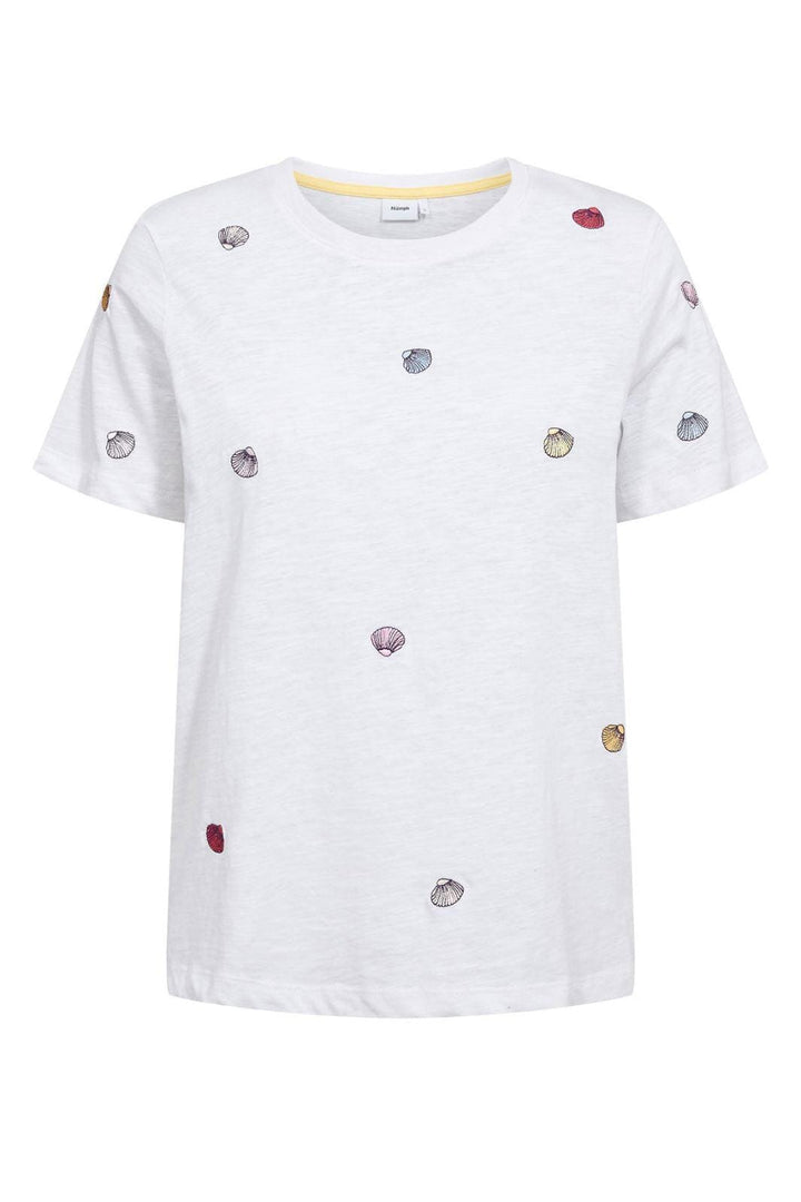 Nümph - Nushellpa T-shirt - Gots 706818 - Bright White T-shirts 