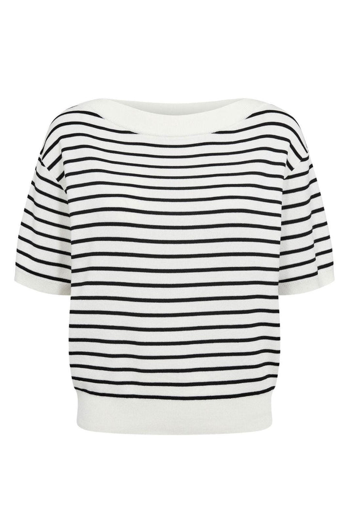 Nümph - Nusillio Pullover 706747 - Caviar Strikbluser 