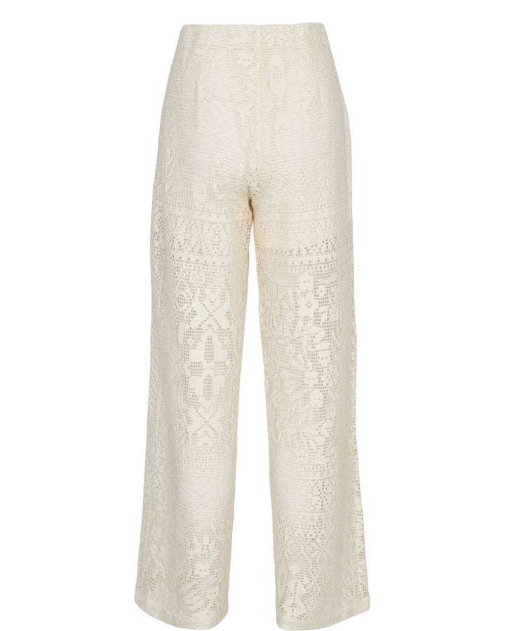 Nümph - Nuwicki Pants 705530 - Cloud Dancer Bukser 
