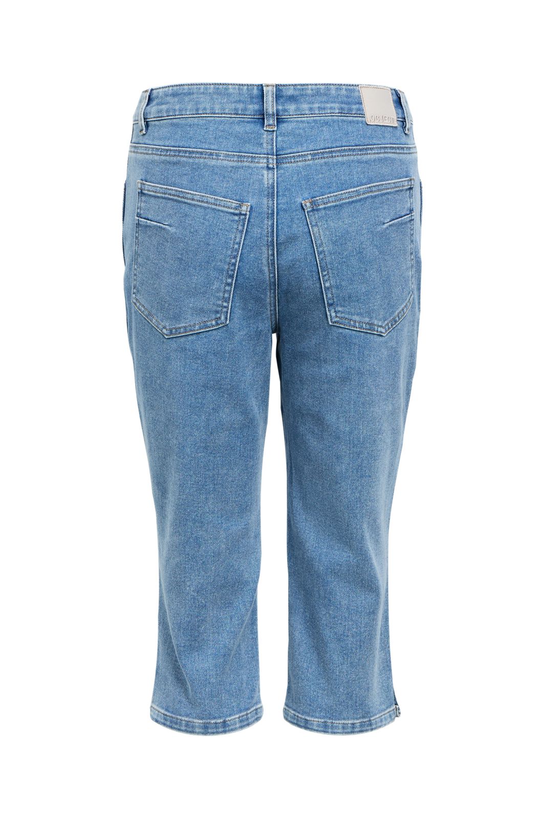 Object - Objcaro Slim Short Jeans 144 - 4982943 Medium Blue Denim