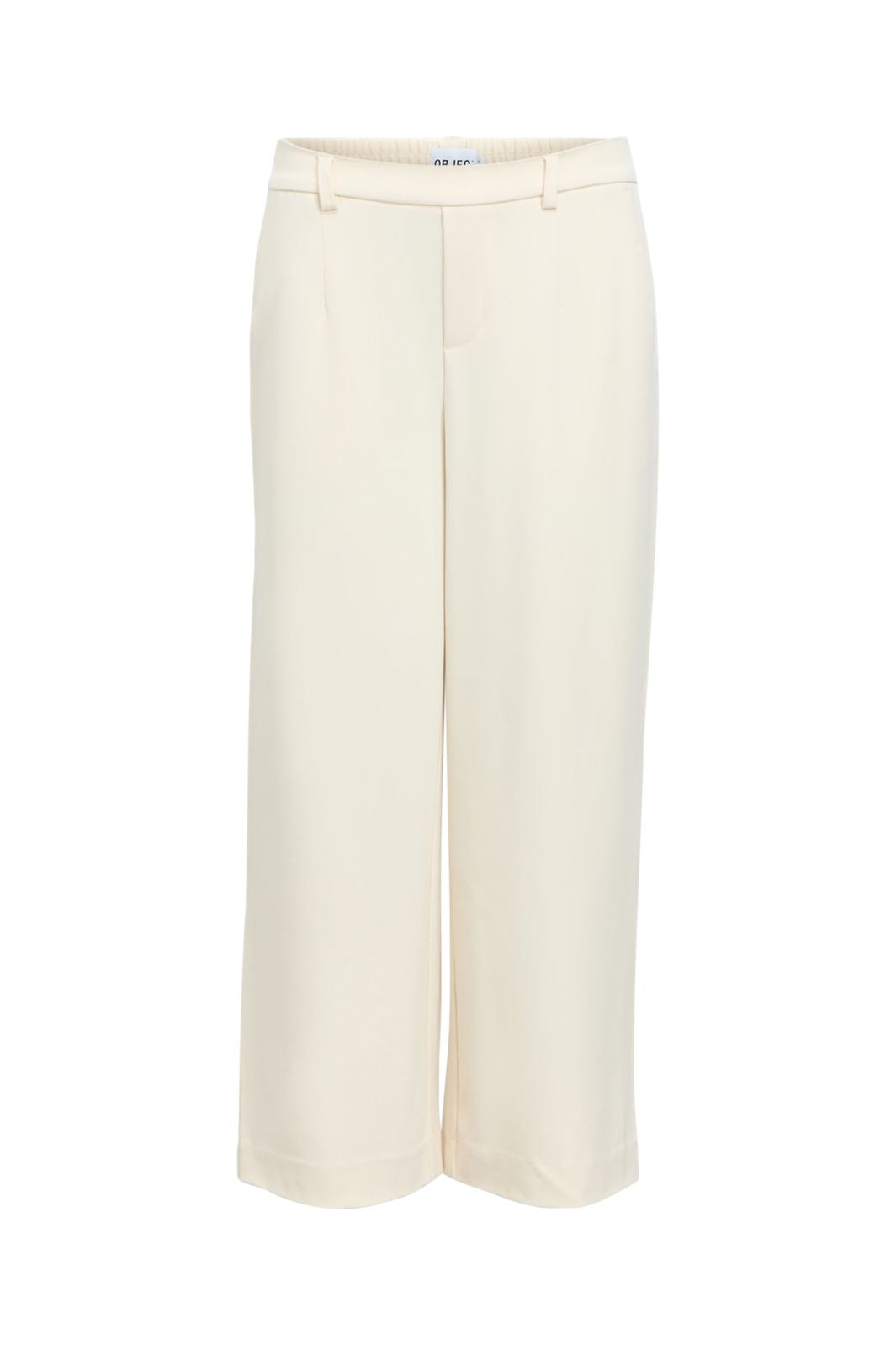 Object - Objlisa Cropped Wide Pant - 4996570 Sandshell