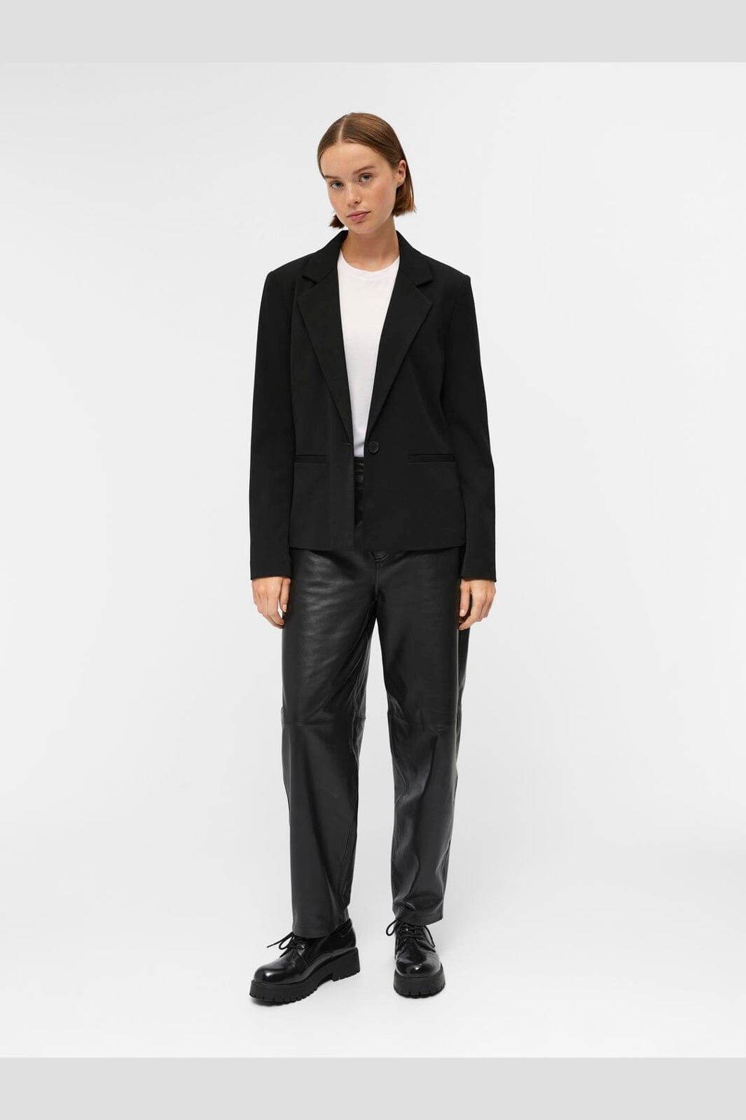 Object - Objlisa L/S Button Blazer - 4393296 Black