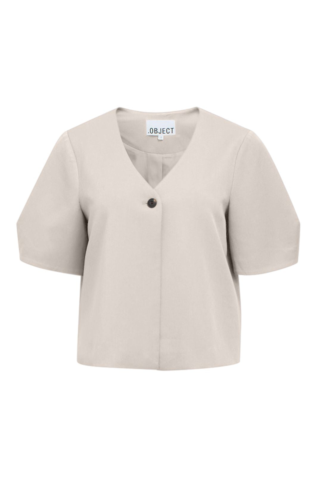 Object - Objlisa S/S Re Top - 4976512 Humus Melange