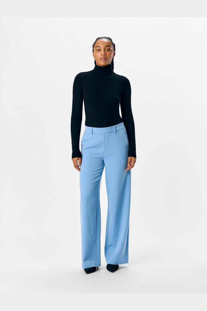 Object - Objlisa Wide Pant - 4656651 Cornflower Blue