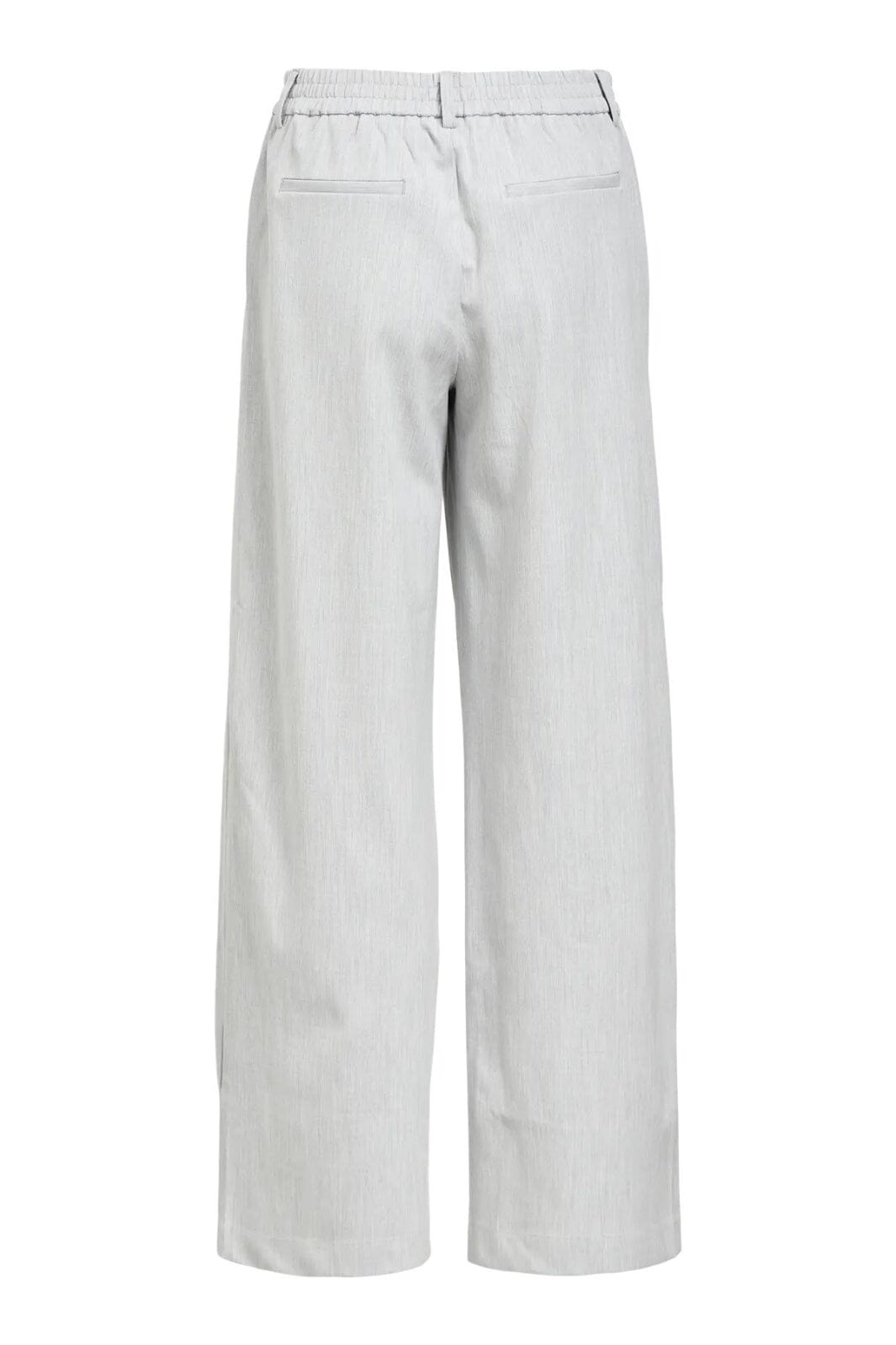 Object - Objlisa Wide Pant - 4656652 Light Grey Melange