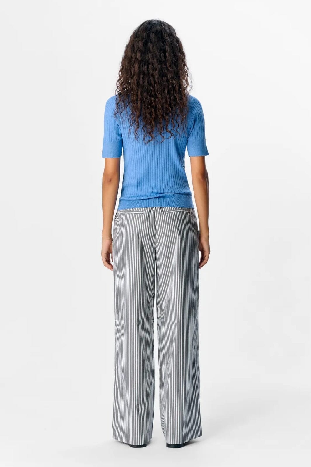Object - Objlisa Wide Pant - 4729536 Cloud Dancer Sky Captain
